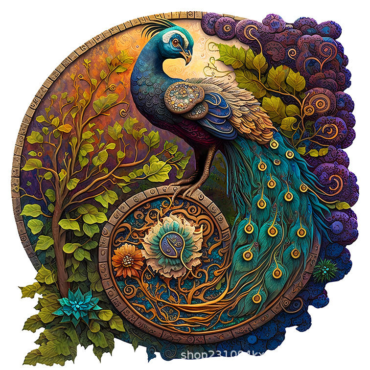 🔥Hot Sale🔥3D Irregular Shape Animal Wooden Puzzle