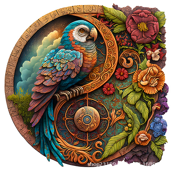 🔥Hot Sale🔥3D Irregular Shape Animal Wooden Puzzle