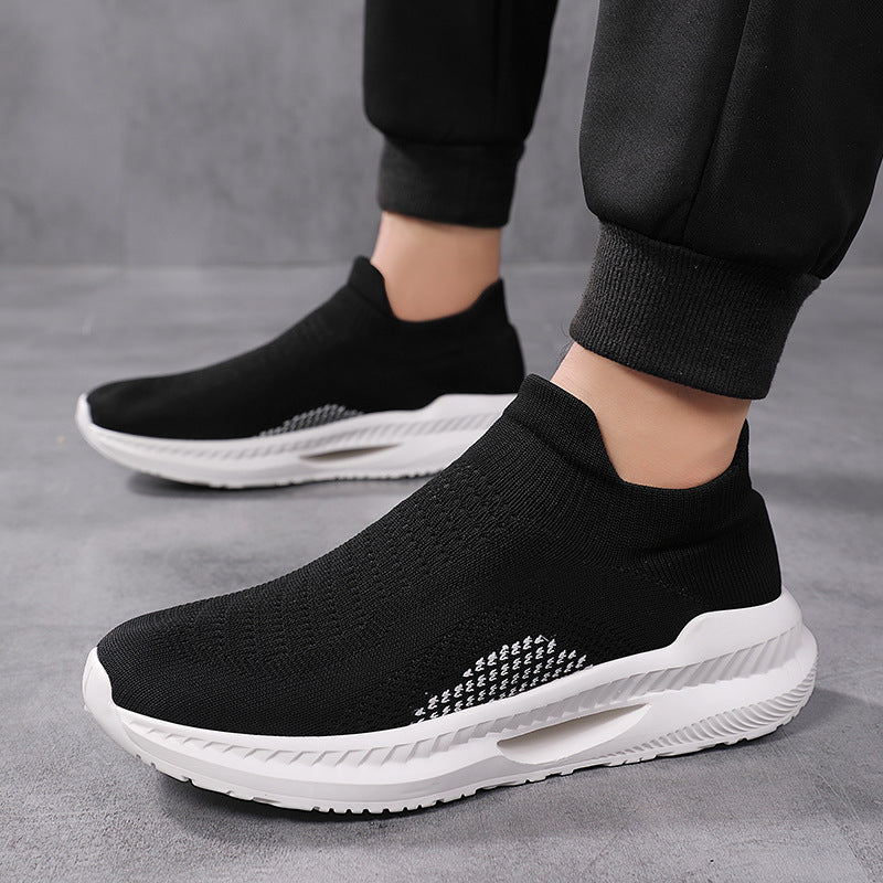 Women's Flyknit Breathable Non-Slip Casual Sneakers-ABOXUN