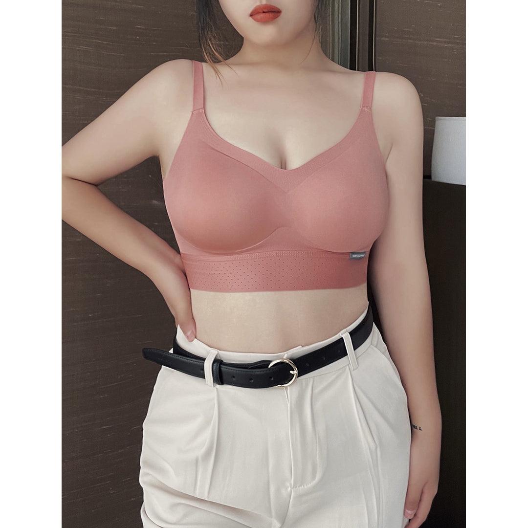 3/4 Cup Breathable Seamless Sexy  Bra-ABOXUN