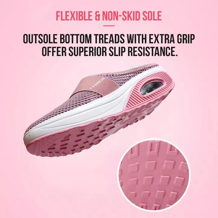 WOMEN AIR CUSHION SLIP-ON ORTHOPEDIC WALKING SHOES-ABOXUN