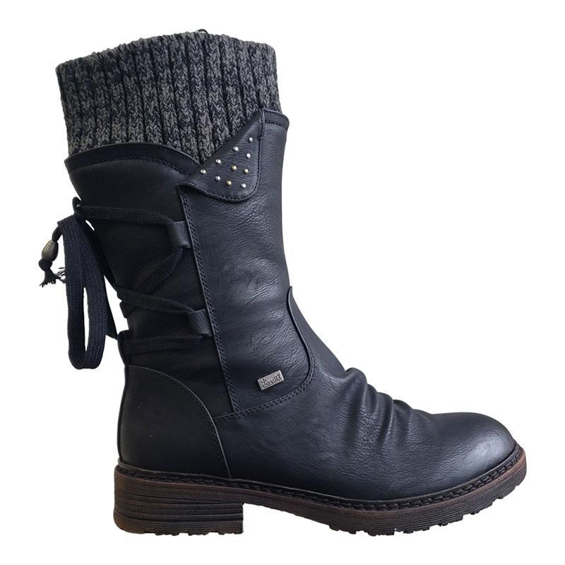 Grishay Women's Fashion Casual Boots-ABOXUN