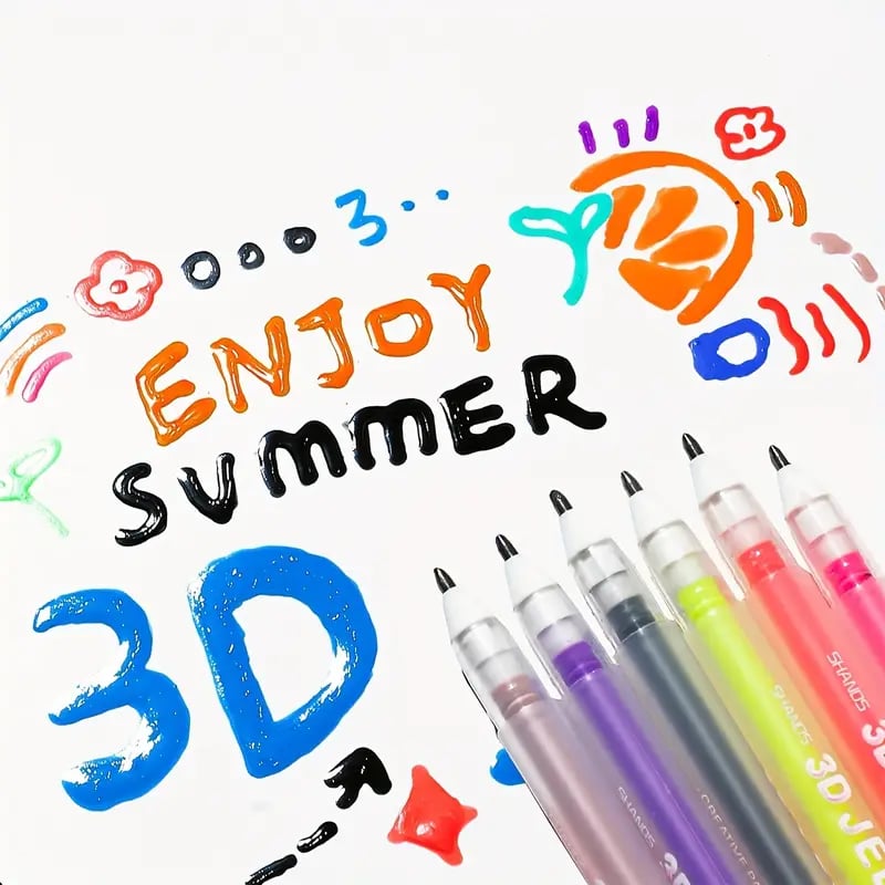 🌈🌈3D Jelly Pen