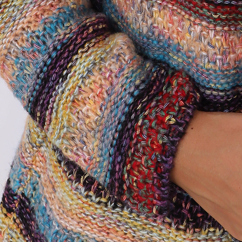 Heathered Two Pocket Sweater Cardigan-ABOXUN