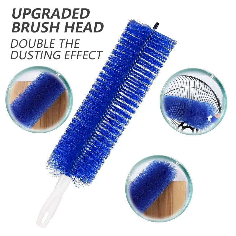🔥SUMMER HOT SALE - Flexible Fan Dusting Brush (Non-disassembly Cleaning)