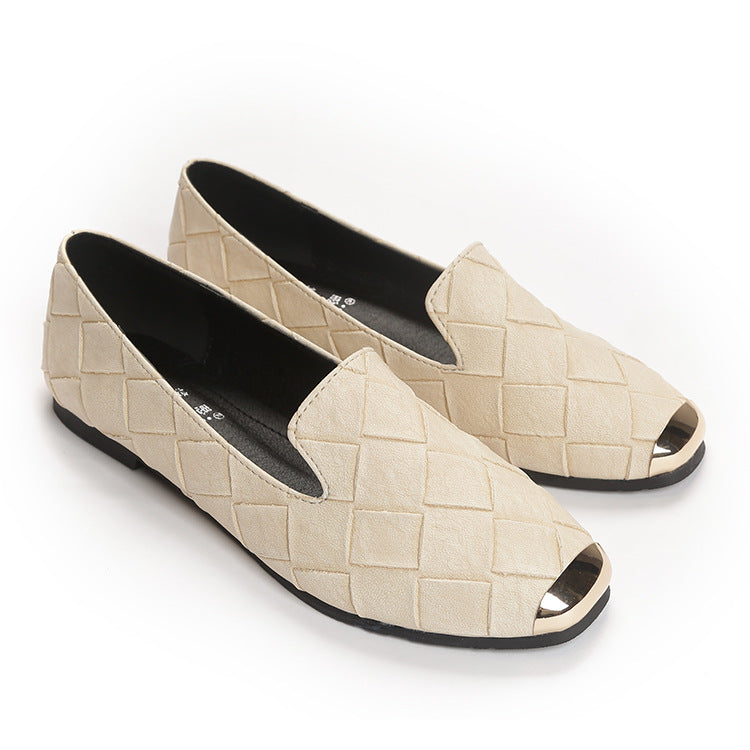 Women's Pointed-Toe Ballet Flat-ABOXUN