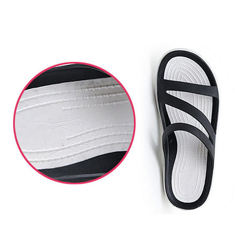 Summer new flat casual slippers-ABOXUN