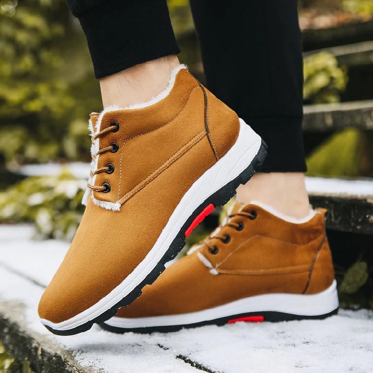 🔥Hot Sale🎁--60% OFF 🎉 MEN’S CASUAL COMFORTABLE ORTHOPEDIC SNOW WARMS WALKING SHOES-ABOXUN