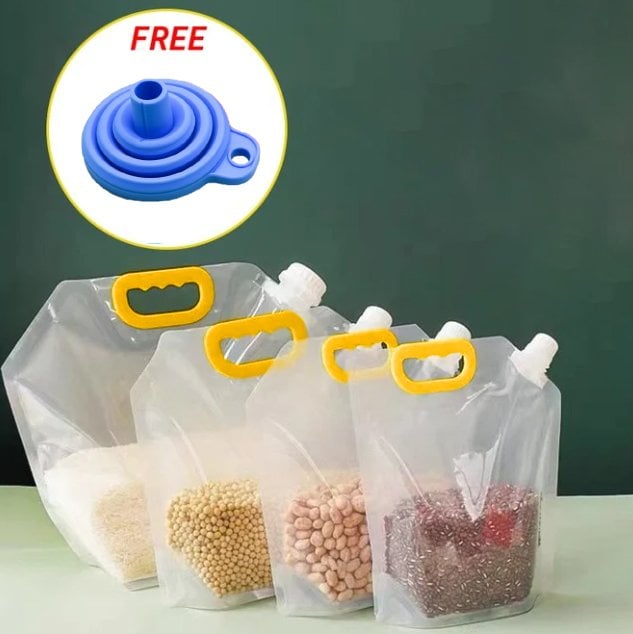 (🔥SUMMER HOT SALE) Grain Moisture-proof Sealed Bag(Send funnel)-ABOXUN