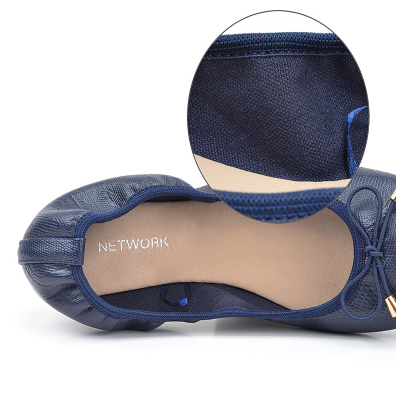 Women's Pointed-Toe Ballet Flat-ABOXUN