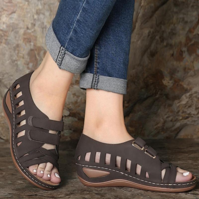 "Medical Certification"- Soft Footbed Premium Orthopedic Toe Sandals-ABOXUN