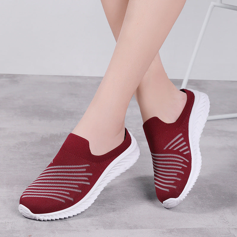 Mesh Breathable Soft-Soled Shoes-ABOXUN