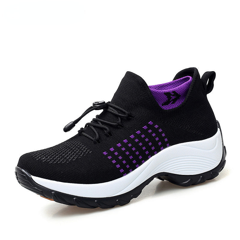 Women's Walking Shoes Sock Sneakers-ABOXUN