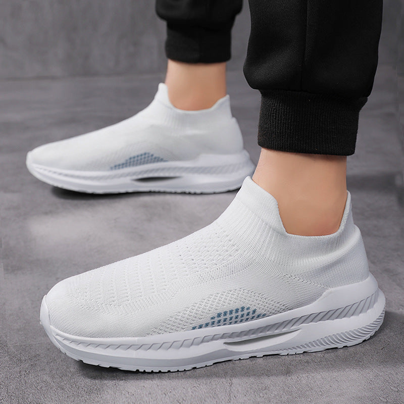 Women's Flyknit Breathable Non-Slip Casual Sneakers-ABOXUN