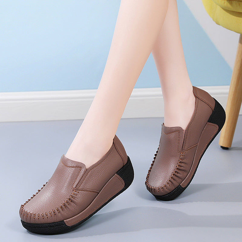 Women's Winter Comfort Elastic Platform Shoes-ABOXUN