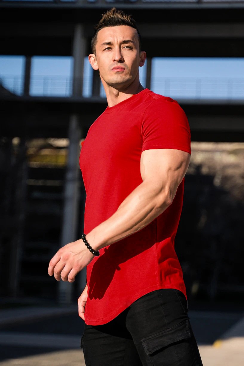 ESSENTIAL DROP-CUT T-SHIRT (Buy 2 Free Shipping)