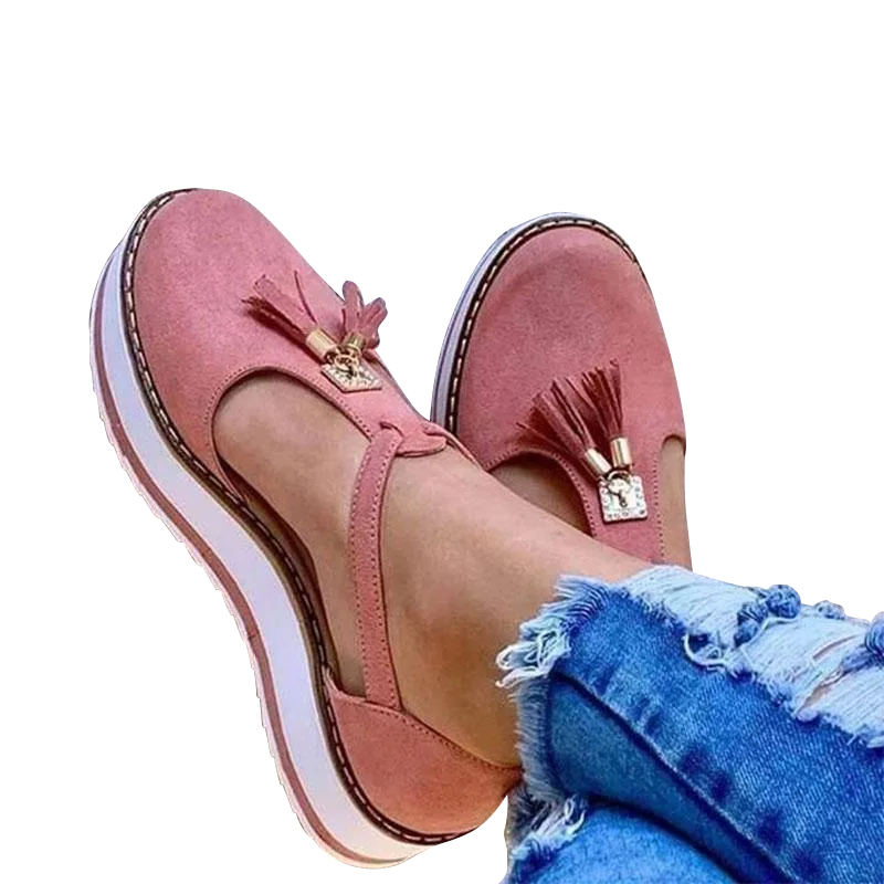 Women's Casual Tassel Shoes-ABOXUN