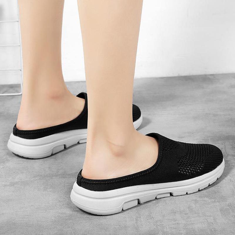 Women'S Flat-Bottom Non-Slip Slippers Baotou Slippers-ABOXUN