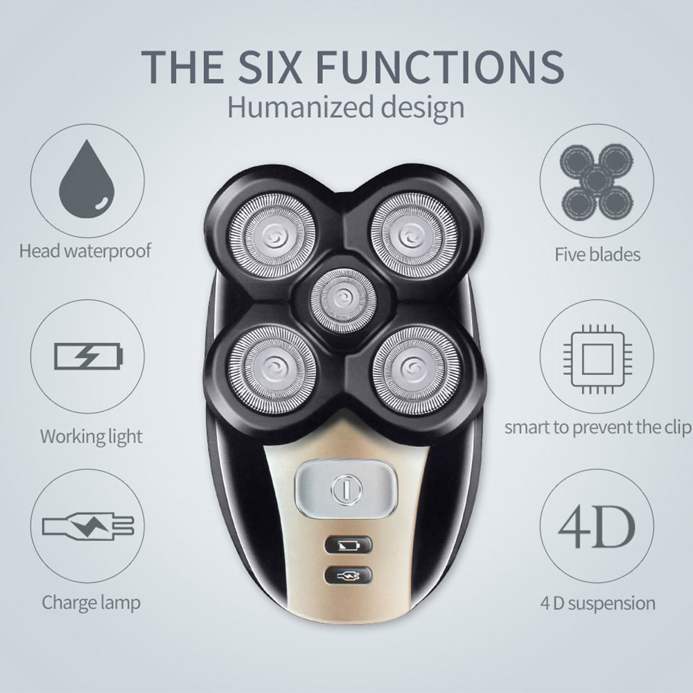 (🔥LAST DAY PROMOTION-70% OFF)  5 in 1 Men's Electric Shaver-ABOXUN