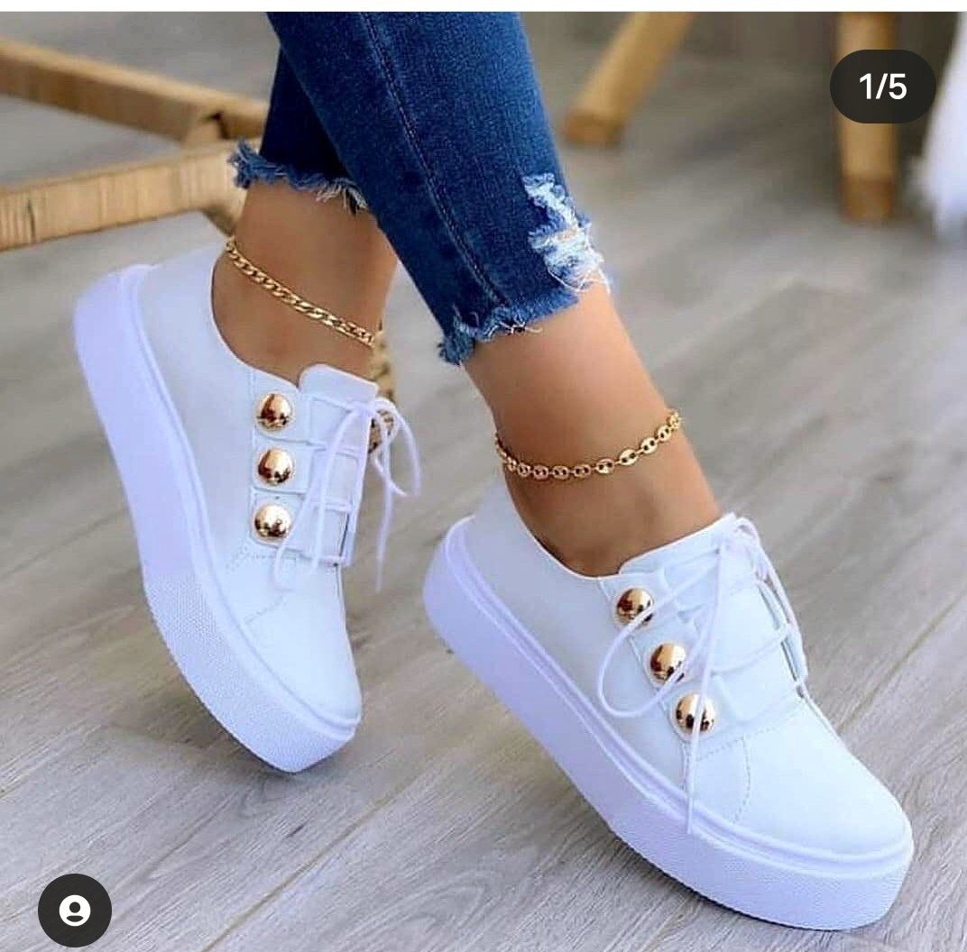 Simple Fashion Lace Up Flat Shoes-ABOXUN