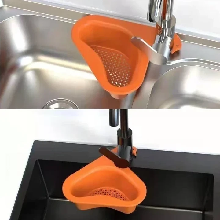 🔥 Kitchen Sink Drain Basket Swan Drain Rack🔥-ABOXUN