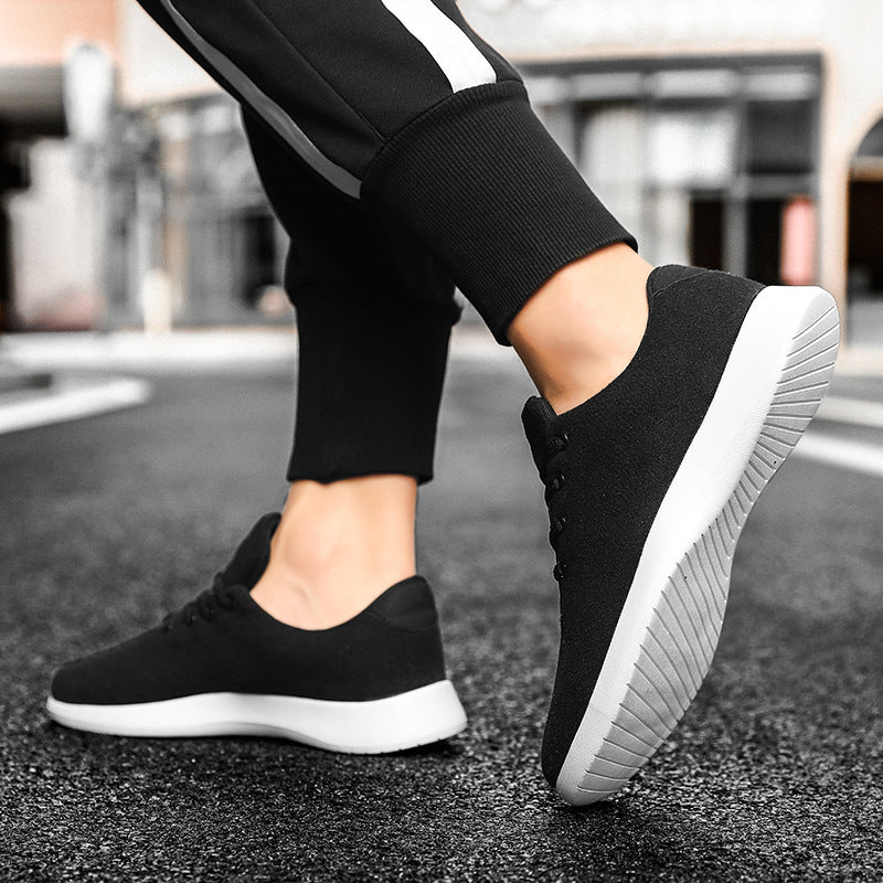 New Fall Mesh Breathable Blend Low-Top Sneakers-ABOXUN