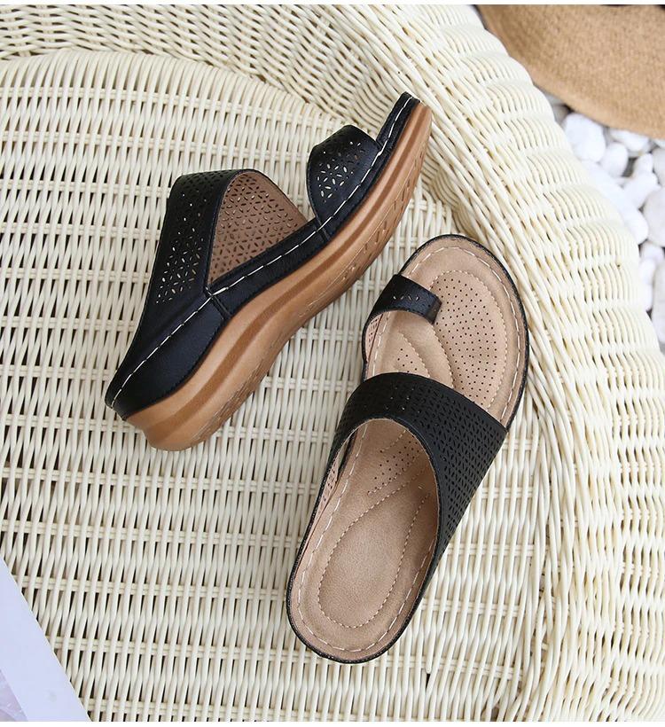 Women's Arch Support Flip Flops Orthopedic Sandals-ABOXUN