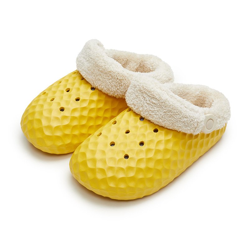Removable Outer Wear Non-slip Waterproof Cotton Slippers-ABOXUN