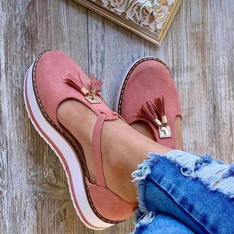 Women's Casual Tassel Shoes-ABOXUN