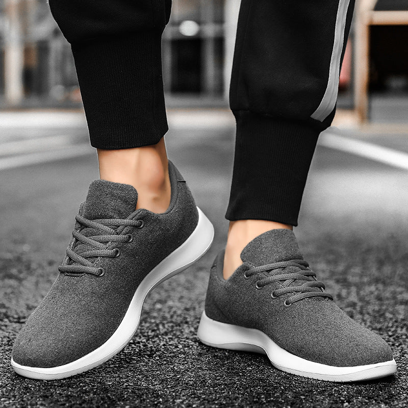 New Fall Mesh Breathable Blend Low-Top Sneakers-ABOXUN