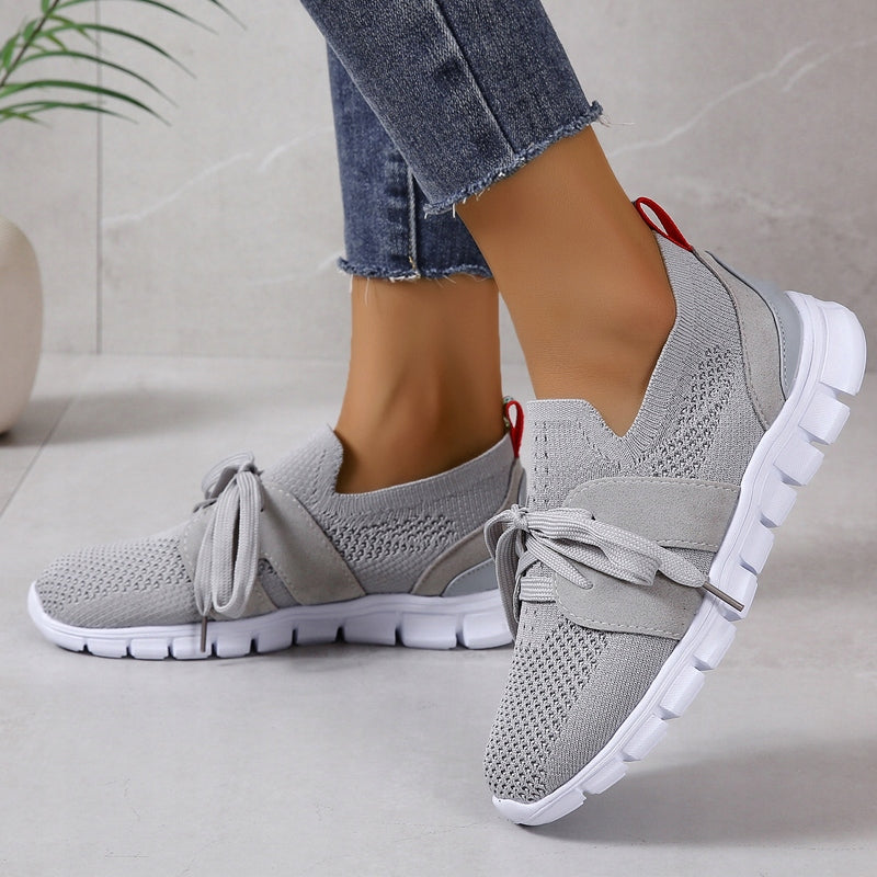 Knitted Mesh Ultralight Tennis Sneakers-ABOXUN