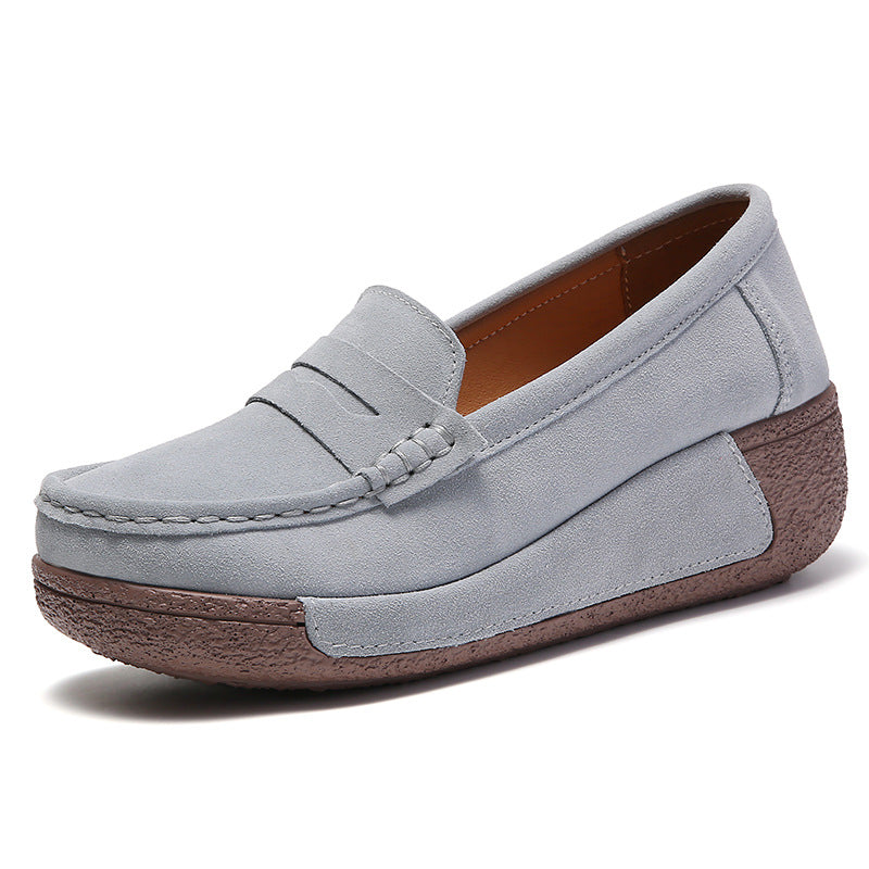 Women's Winter Comfort Elastic Platform Shoes-ABOXUN