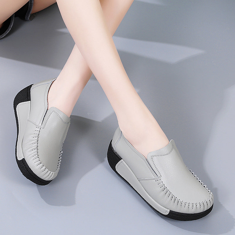 Women's Winter Comfort Elastic Platform Shoes-ABOXUN