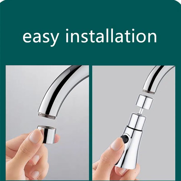 🔥New Arrival-360° Rotatable -3 Functions Universal Pressure Tap Nozzle