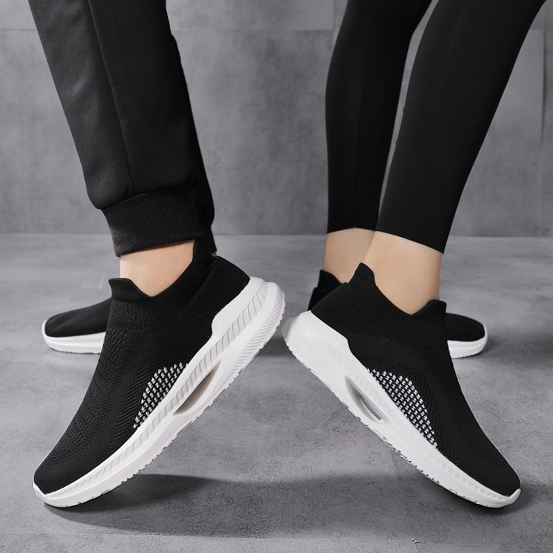Women's Flyknit Breathable Non-Slip Casual Sneakers-ABOXUN