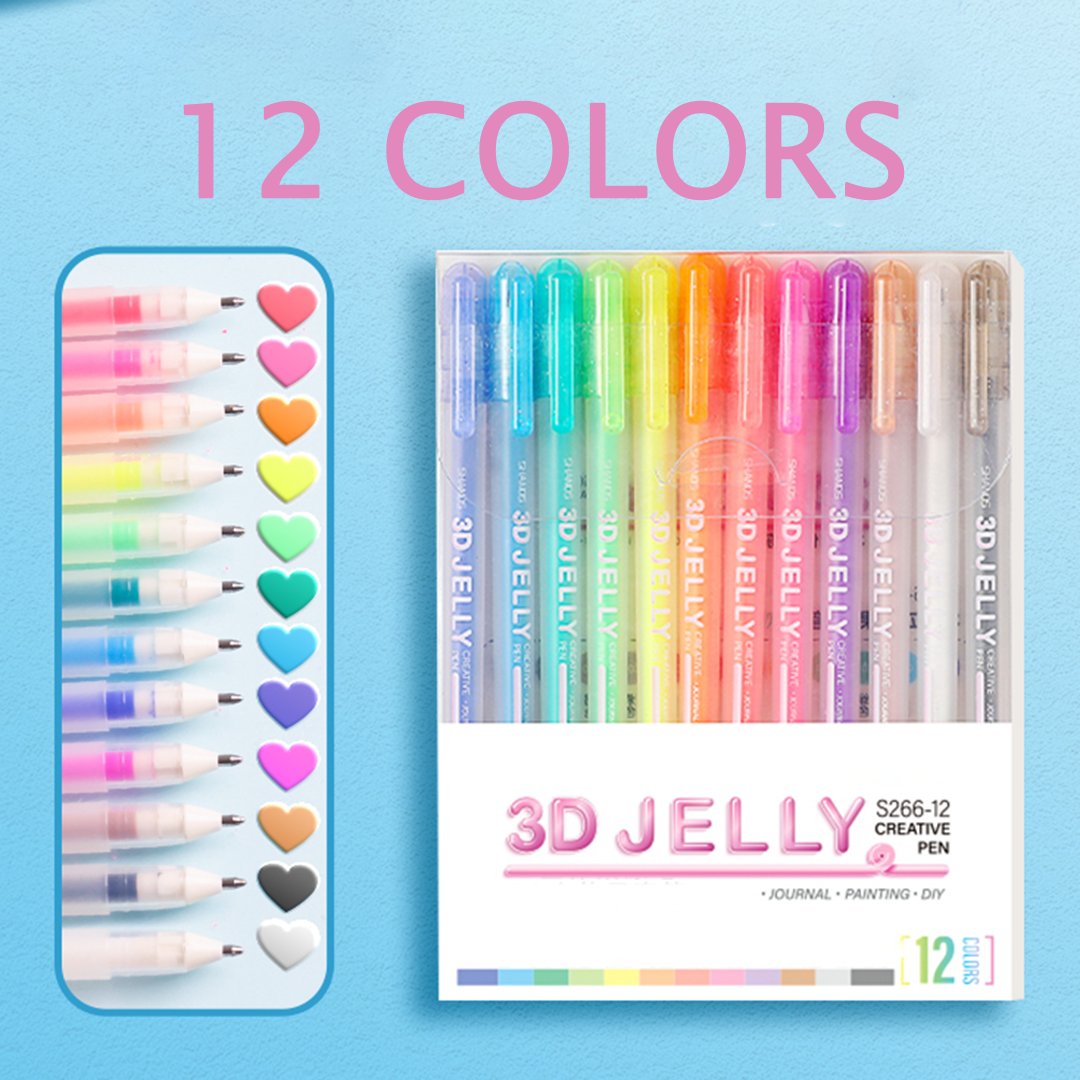 🌈🌈3D Jelly Pen