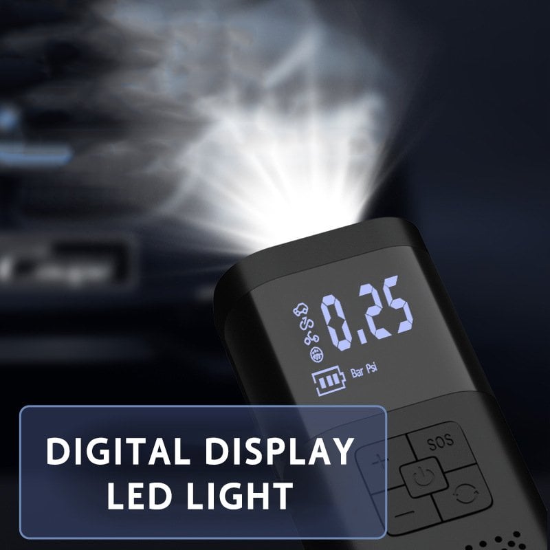 🔥Last Day Promotion 49% OFF -Mini Portable Car Air Compressor