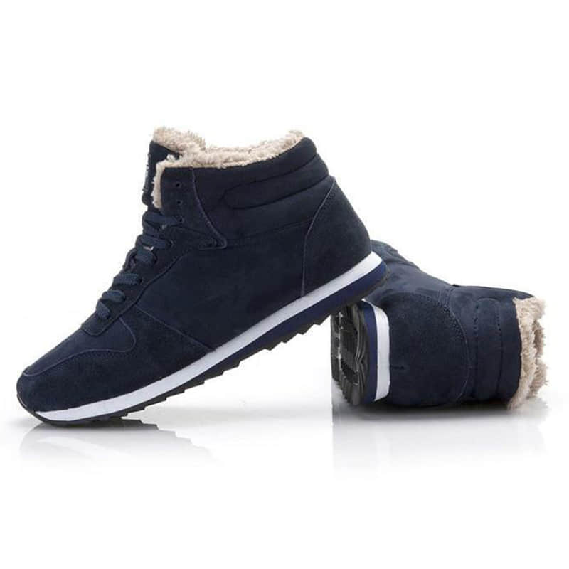 Winter non-slip warm soft-soled cotton shoes—Unisex-ABOXUN
