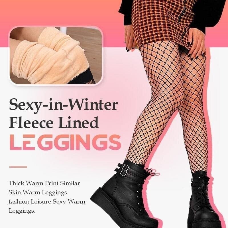NEW YEAR HOT SALE 48 % OFF-SEXY-IN-WINTER FLEECE LINED LEGGINGS-BUY 2 FREE SHIPPING-ABOXUN