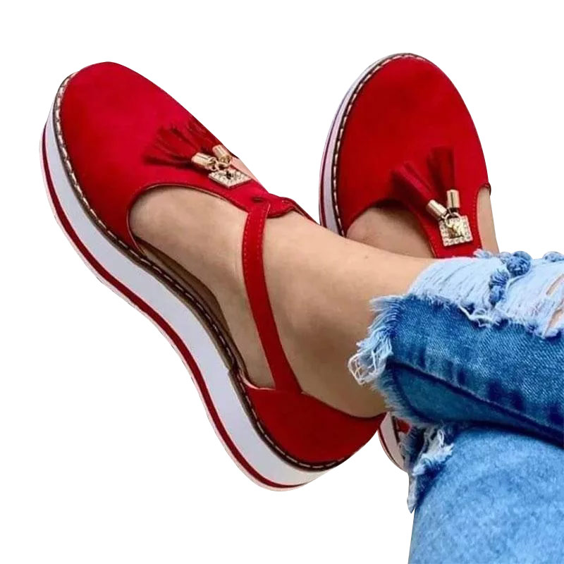Women's Casual Tassel Shoes-ABOXUN