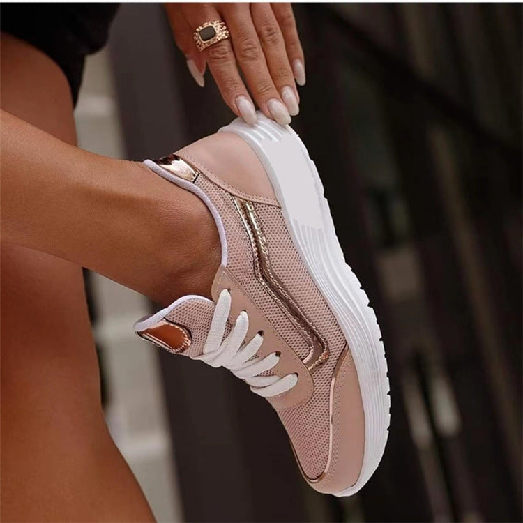 2022 Platform Fashion Mesh Casual Sneakers-ABOXUN