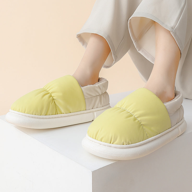 Women's Winter Non-slip Waterproof Vamp Cotton Shoes-ABOXUN