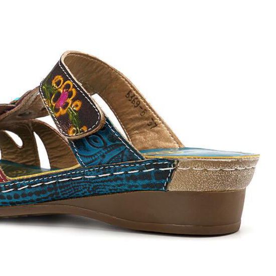 Bohemian Style Fashion Non-Slip Wedge Slippers-ABOXUN