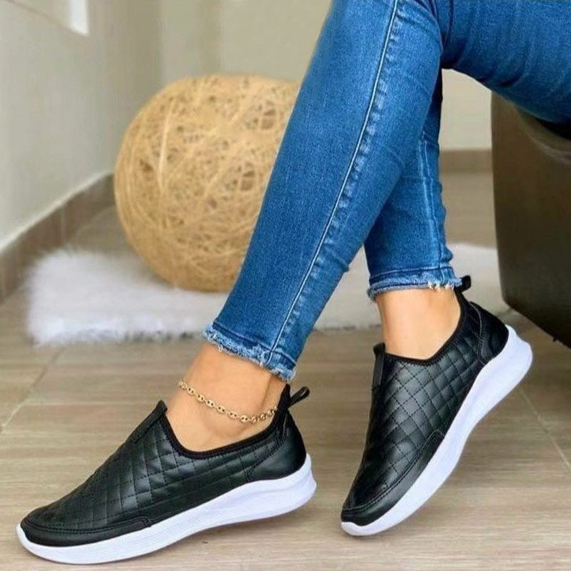 2022 Fall New Ladies Casual Flat Fashion Loafers-ABOXUN