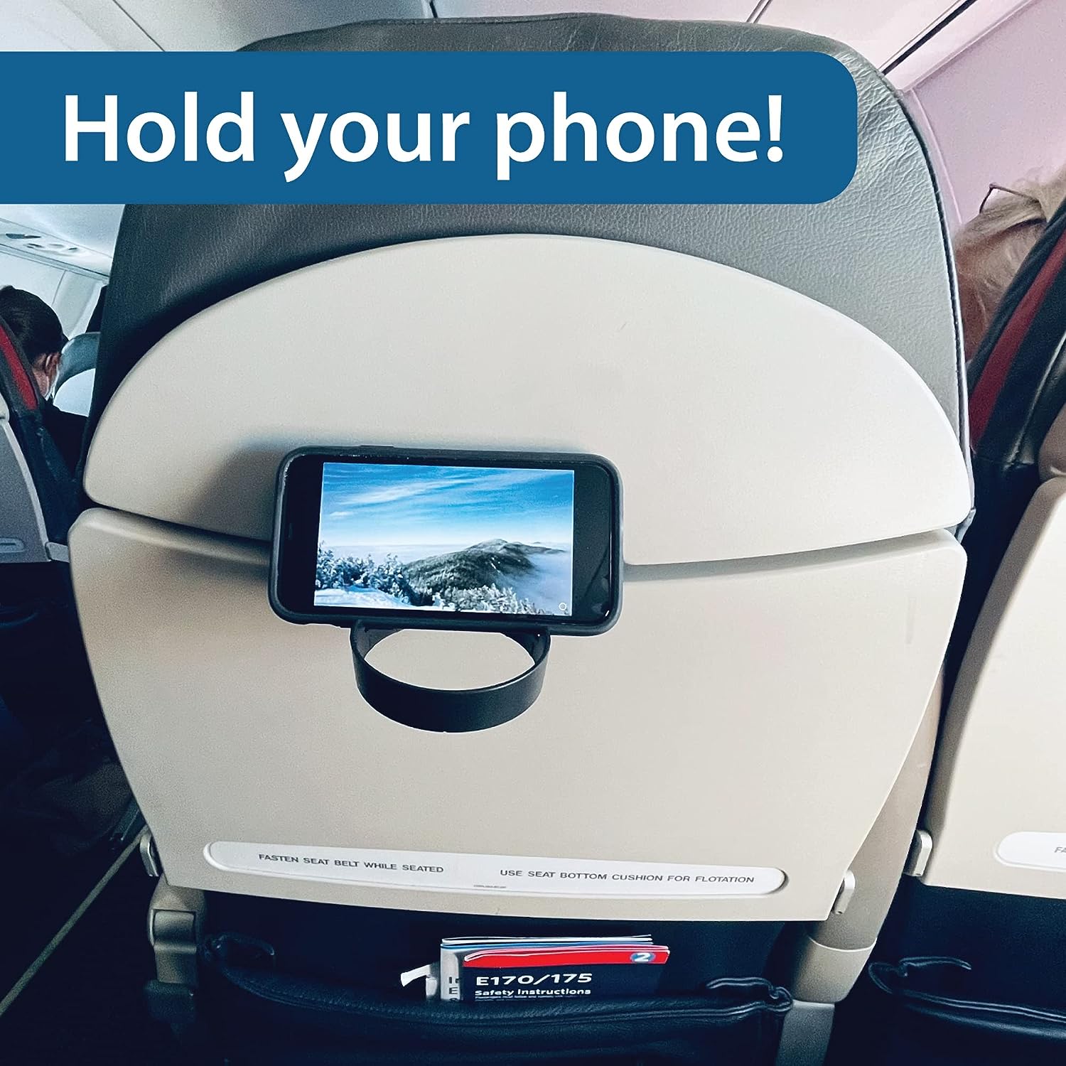 Airplane Drink or Phone Holder