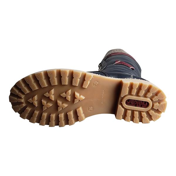 Grishay Women Winter Lace Up Knitted High Boots-ABOXUN