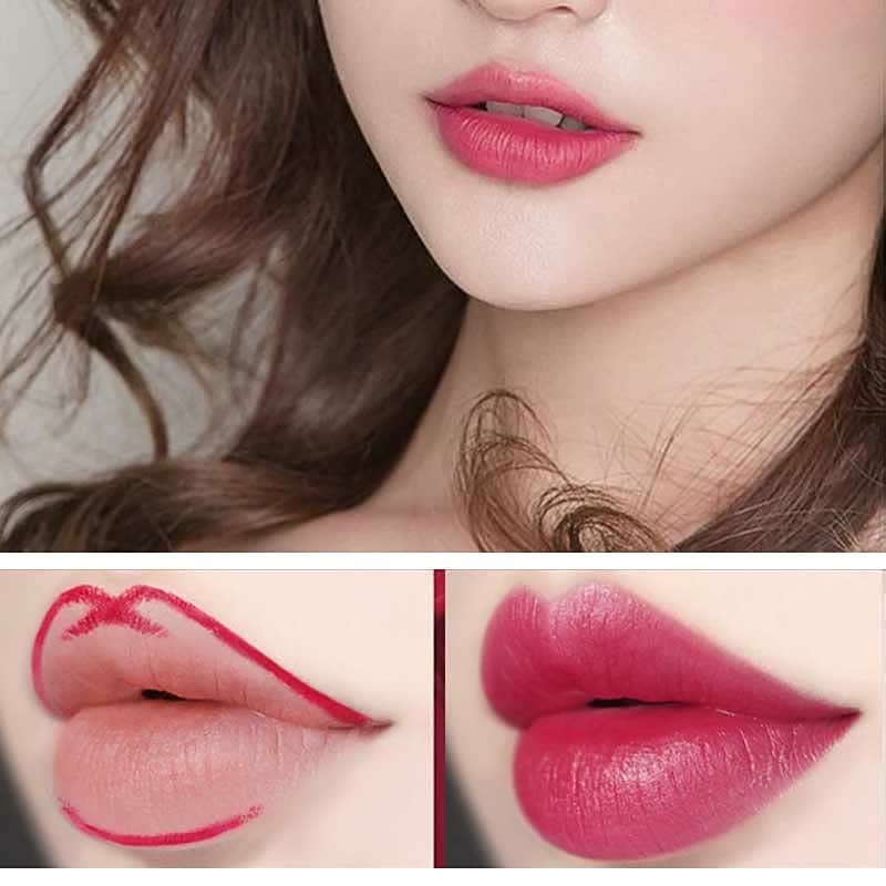 🔥 BIG SALE🔥🔥Double ended lipstick Automatic Lip Liner Matte Waterproof Non-fading Non-stick Lipstick