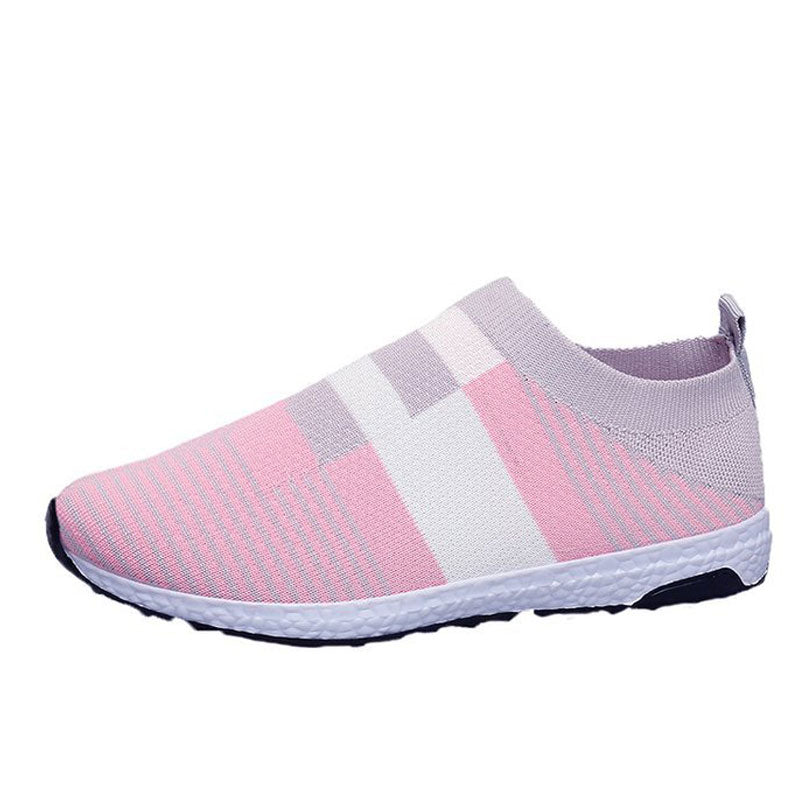 Women Breathable Platform Flats Bunion Corrector Slip On Shoes-ABOXUN