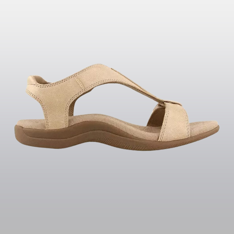 Women's Arch Support Flat Sandals-ABOXUN