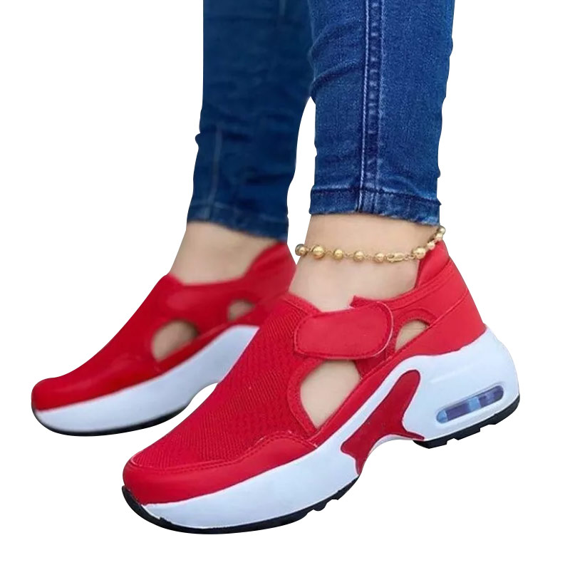 Women's adjustable Velcro Sport Shoes-ABOXUN